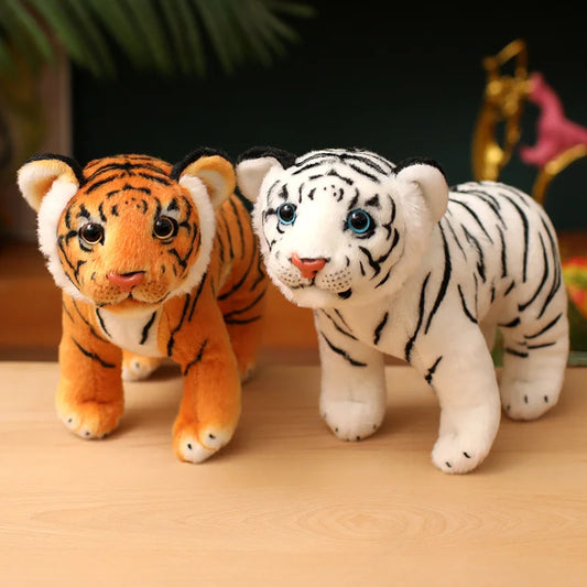 e- Jouets en peluche de tigre